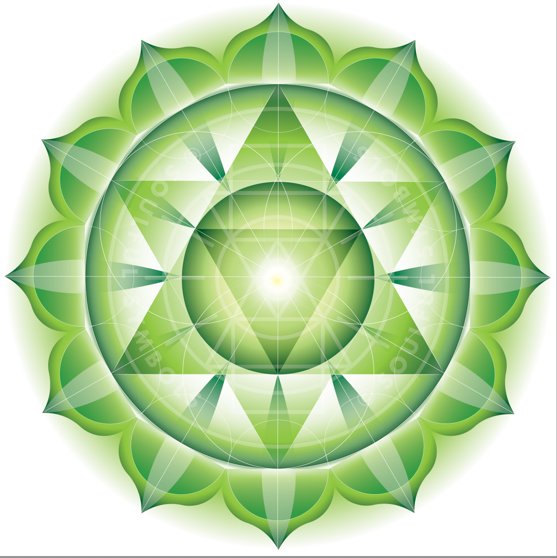 I Am An Open Channel For Divine Love — Heart Chakra (Chakra Symbol)