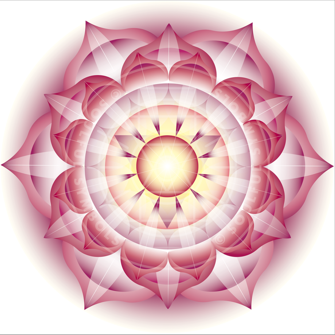 I Am One With All That Is — Crown Chakra (Chakra Symbol)