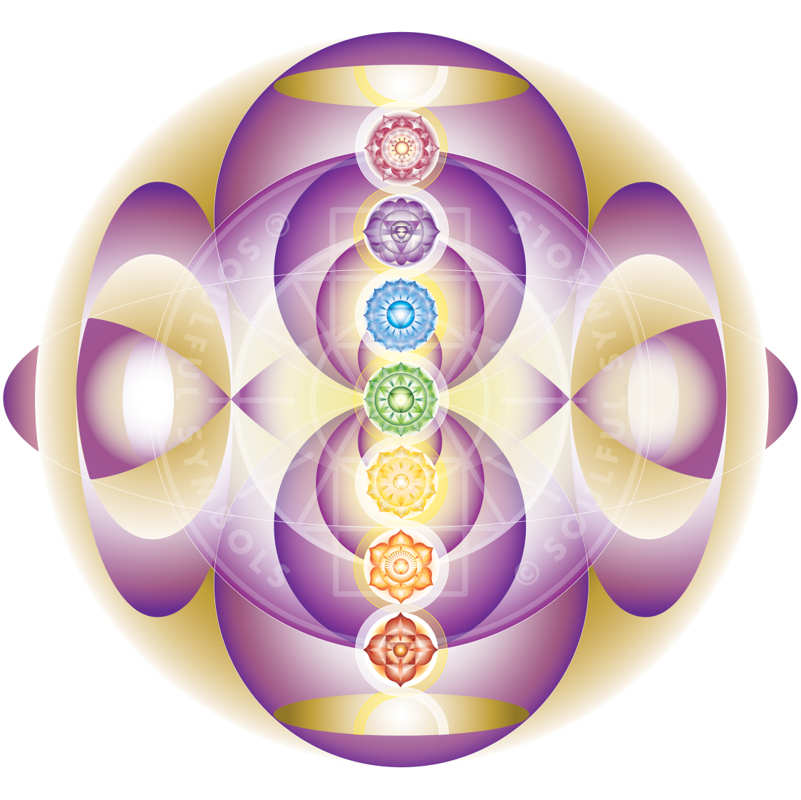 I Am — Complete 7-Chakra (Chakra Symbol)