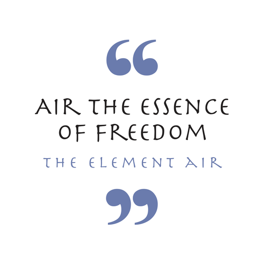 The Essence Of Freedom — Air Element (Element Symbol)