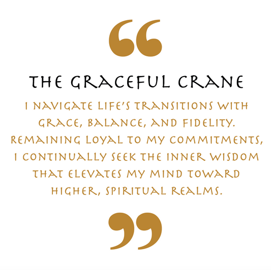 The Gracious Crane (Animal Empowerment)