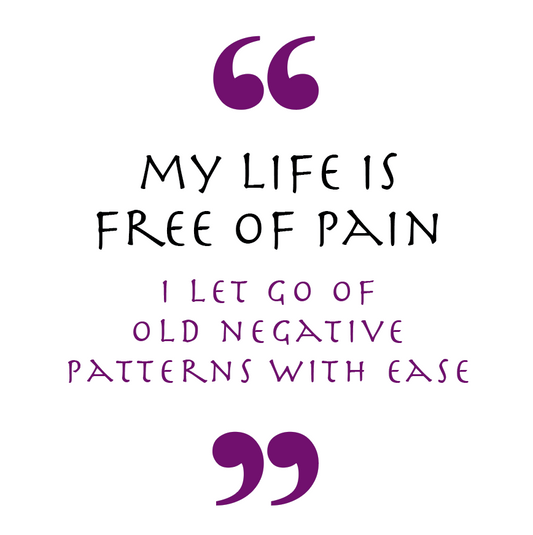 My Life Is Free Of Pain (Health & Healing Symbol)