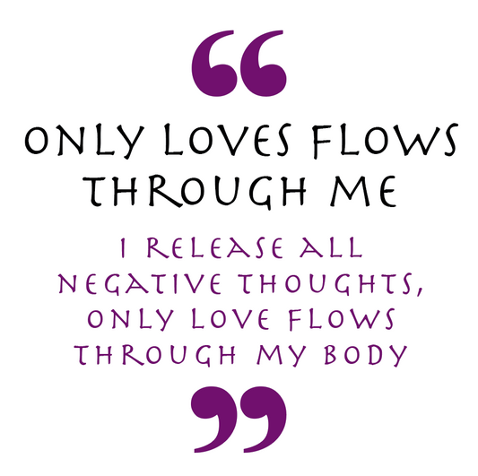 Only Love Flows Through Me (Love Symbol)