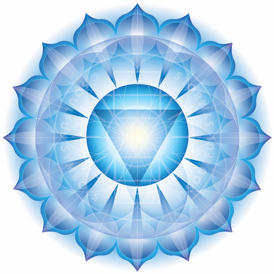 I Communicate My Value With Ease — Throat Chakra (Chakra Symbol)