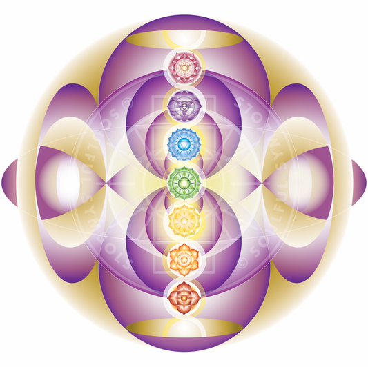 I Am — Complete 7-Chakra (Chakra Symbol)
