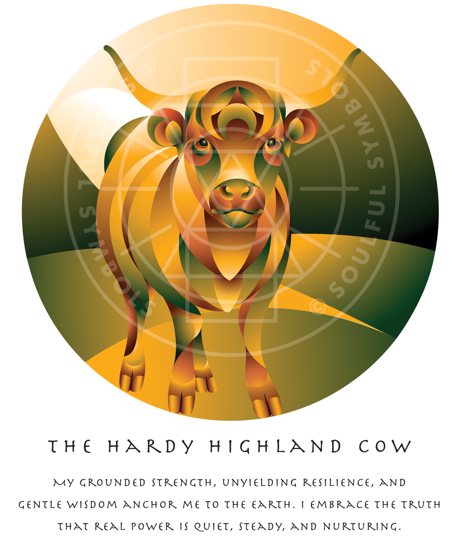 The Hardy Highland Cow (Animal Empowerment)