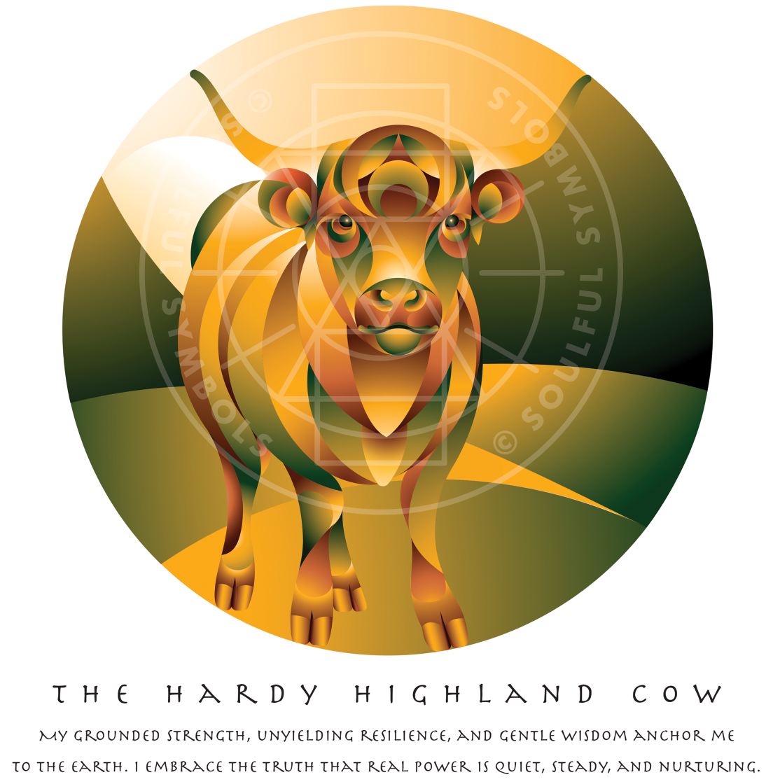 The Hardy Highland Cow (Animal Empowerment)