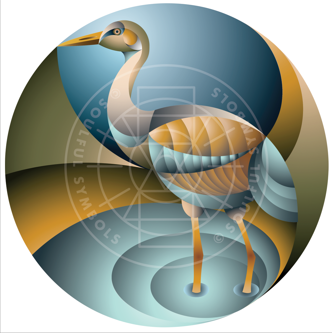The Gracious Crane (Animal Empowerment)