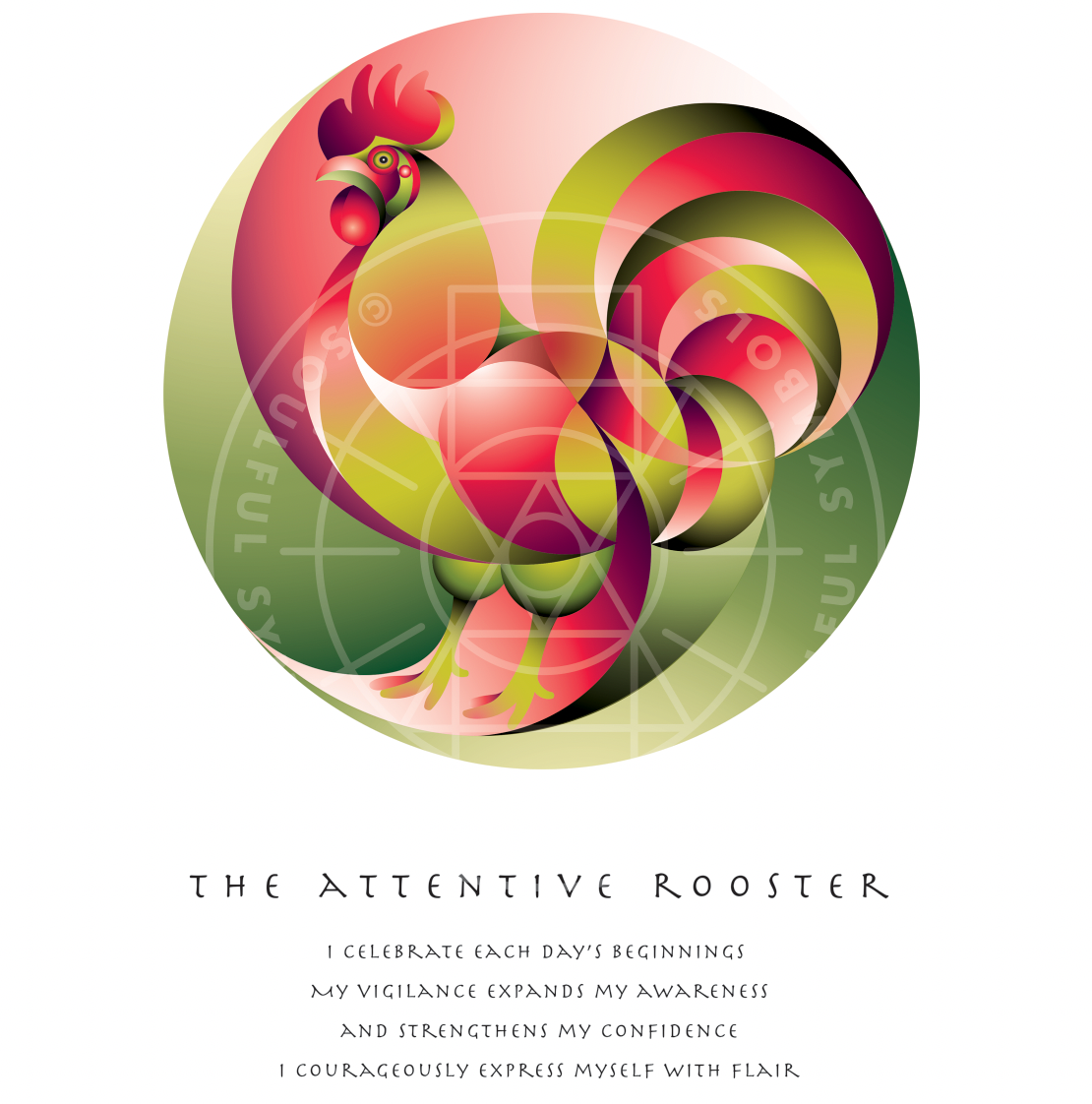 The Attentive Rooster (Animal Empowerment)