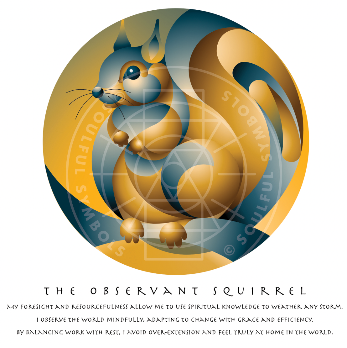 The Observant Squirrel (Animal Empowerment)