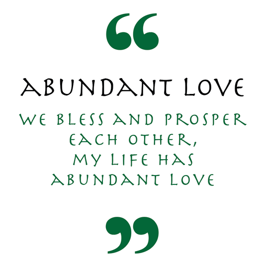 Abundant Love (Love Symbol)